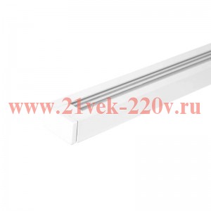 Шинопровод RB1000-WH однофазный подвесной и накладной с вводом питания 1000х33х18мм бел. IN HOME 469