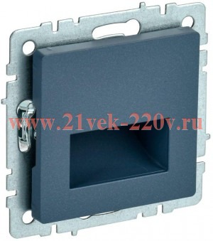 Подсветка ИЭК BRITE LED встраиваемая маренго (ПЛ20-БрМ) BR-FL20-K35