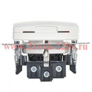 Розетка ИЭК BRITE 2P+E Schuko со шторками с крышкой 16А арктический белый (РСбш10-3-БрАБ) BR-R16-16-K91