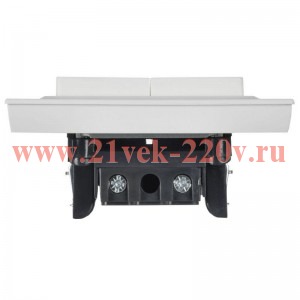 Выключатель 2-клавишный ИЭК BRITE 10А в сборе арктический белый (ВСР10-2-0-БрАБ) BR-V20-0-10-K91-F