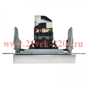 Розетка компьютерная ИЭК BRITE RJ45 кат.6 арктический белый (РК11-БрАБ) BR-K10-2-K91