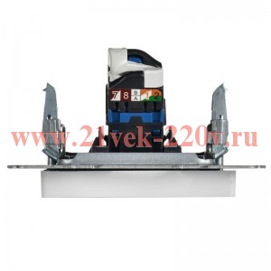 Розетка компьютерная ИЭК BRITE RJ45 кат.5E арктический белый (РК10-БрАБ) BR-K10-1-K91