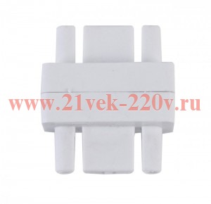 Коннектор шинопровода SC-1W-TL TOP-LINE прямой бел. IN HOME 4690612029344