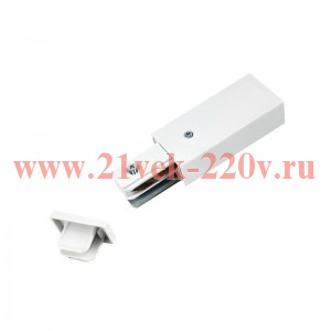 Ввод питания PRB-WH с заглушкой для шинопровода RB бел. IN HOME 4690612060712