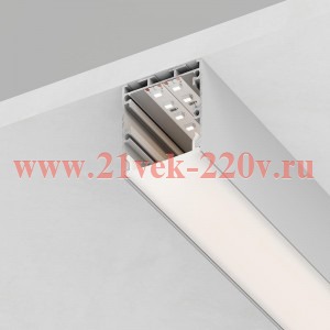 Профиль алюминиевый CAB256 накладной 