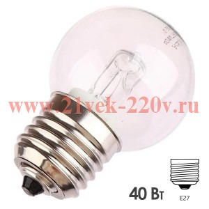 Лампа для духовых шкафов Foton FL-HP G45 OVEN 40W E27 300°С 615923