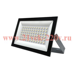 Прожектор светодиодный FL-LED Light-PAD 70W Grey 6400К 7000Лм AC220-240В 200x140x30мм FOTON
