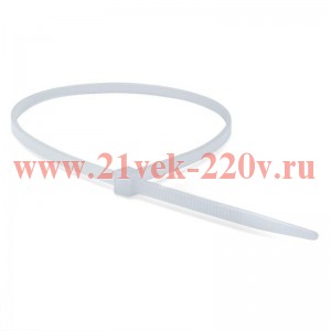 Хомут кабельный 3.6х200 полиамид бел. (уп.100шт) DKC 25214SR