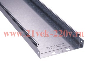 Лоток неперфорированный DKC S5 100х80 L3000 оцинкованный