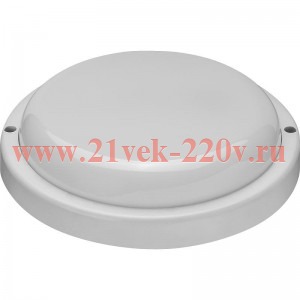 Светильник светодиодный 90 349 OBL-R4-8-4K-WH-IP65-LED-SNRV с оптико-акустическим датчиком ОНЛАЙТ 90