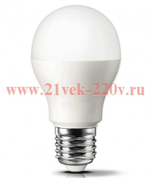 Лампа светодиодная Philips ESSENTIAL LEDBulb A60 9-80W E27 4000K 220V 900lm белый свет