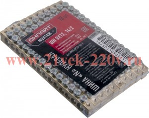 Шина нулевая 90 713 OBB-812-14-2 стандартная (без изоляторов) ОНЛАЙТ 90713