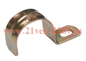 Скоба металл.однолапковая d31-32мм