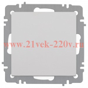 Переключатель Intro Accent 6-103-01 , 10А-250В, IP20, СУ, AL/CU, белый
