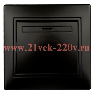 Переключатель Intro Plano 1-108-05 промежуточный, 10А-250В, IP20, СУ, антрацит