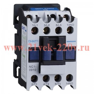 Контактор NC1-0904Z 9А 4п DC220В (R) CHINT 220969
