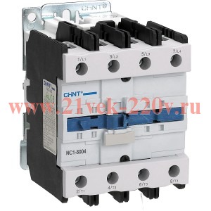 Контактор NC1-8004 4НО 230В 50/60Гц (R) CHINT 222805
