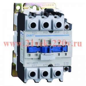 Контактор NC1-6511 65А 230В/АС3 1НО+1НЗ 50/60Гц (R) CHINT 222713