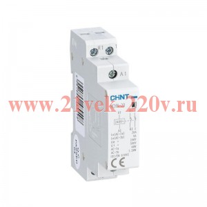 Контактор модульный NCH8-20/02 20А 2НЗ AC 24В 50Гц (R) CHINT 256097