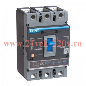 Выключатель автоматический 3п 100А 36кА NXMS-160SF с электрон. расцеп. (R) CHINT 264746