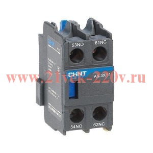 Приставка доп. контакты AX-3M/04 к контактору NXC-06M~12M CHINT 925188