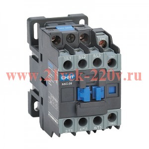 Контактор NXC-09 3P 9A AC36В (50/60Гц) 1НО+1НЗ (R)