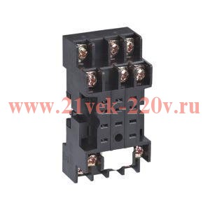 Розетка CZY14B для NJDC-17/4ZS JZX-22F/(D) и JSZ6 4 контакта (R) CHINT 285982