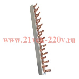 Шина соединительная типа PIN 1P 40А L=1000мм для NB2LE (R) CHINT 390534