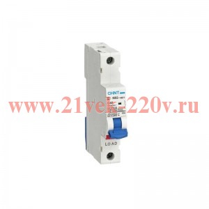 Выключатель автоматический модульный 1п C 20А 6кА NB2-40ZT (R) CHINT 448246