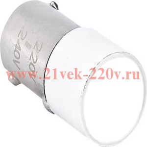 Лампа BA9s для NP2 AC/DC220В (LED) (R) бел. CHINT 576738