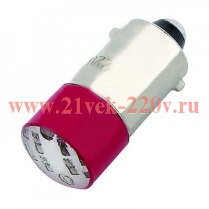 Лампа BA9s для NP2 бел. светодиод. матрица AC/DC 24В CHINT 576968