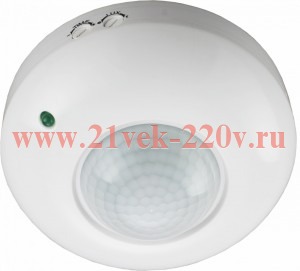 Датчик движения инфракрасный ДДИ-101 01 1200Вт 6м 360град. бел. SchE 60130DEK