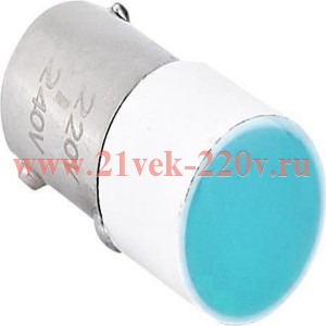 Лампа BA9s для NP2 AC/DC110В (LED) (R) син. CHINT 683985