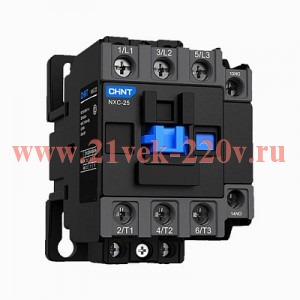 Контактор NXC-25 3P 25A AC24В (50Гц) 1НО+1НЗ (R)