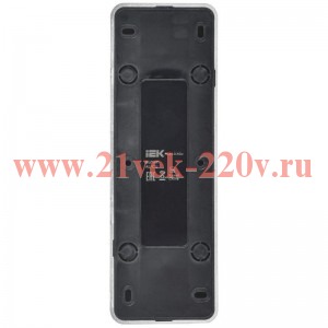 Розетка 4-м ОП GLORY РС24-3-ХСм 16А с заземл. без защ. шторок сталь матов. IEK ERH41-K46M-16