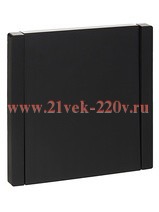 Переключатель одноклавишный с индикацией ИЭК FORTE&PIANO FP104 10А черный FP-V12-1-10-1-K02