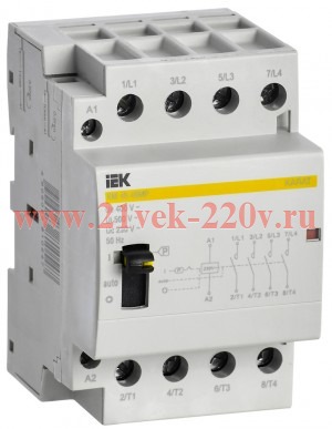 Контактор модульный КМ40-40 AC/DC ИЭК