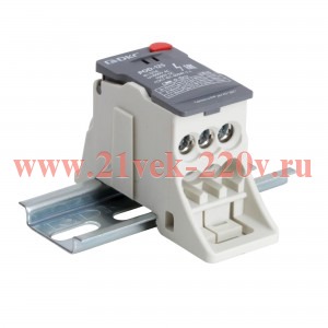 Блок распределительный винтовой зажим 1х35кв.мм 7х16кв.мм DKC POD-125