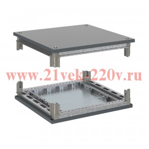 DKC Комплект, крыша и основание, для оцинкованных шкафов CQE, 1000 x 800 мм