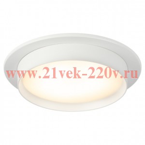 Светильник встраиваемый KL115 WH под лампу GX53 бел. Эра Б0071007