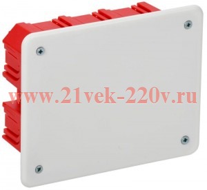 Коробка распаячная СП 120х92х45 КМ41008 для тверд. стен IEK UKT11-120-092-045-A-N