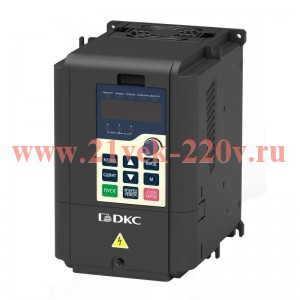 Преобразователь частоты V2000 3ф питание 380В вых. мощность 30 кВт тормозной прерыватель фильтр DKC