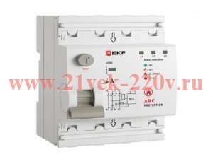 Устройство защиты от дугового пробоя (УЗДП) 3P+N 6А PROxima EKF afdd-4-6-pro