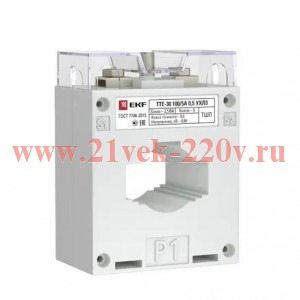 Трансформатор тока ТТЕ-30-200/5А mini кл. точн. 0.5 PROxima EKF tte-30M-200
