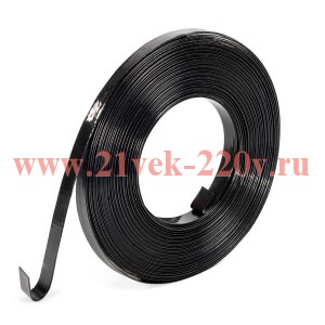 Лента бандажная из нержавеющей стали AISI 316 ЛКС-PPA (316)-1204 черн. (уп.25м) Fortisflex 104986