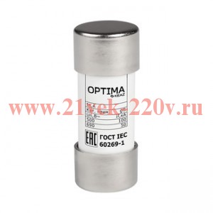 Вставка плавкая цилиндрическая OptiFuse CF22-80-gG-В4 КЭАЗ 379370
