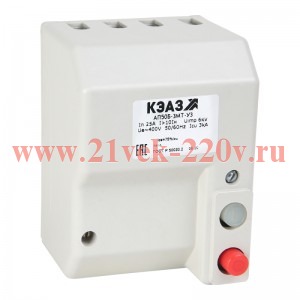 Выключатель автоматический 2.5А 3.5Iн АП50Б 3МТ У3 400В AC (инд. упак.) КЭАЗ 391576