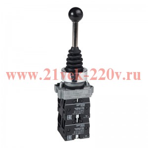 Джойстик OptiSignal D22 C4-J4-240 метал. 4 положения 4НО без фиксации КЭАЗ 380097