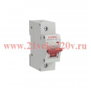 Выключатель автоматический модульный max типа MD125H 10кА 1п а C 100А YON MD125H-1PC100