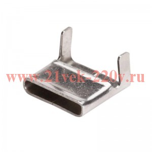 Скрепа бандажная СМ (304)-20 (уп.100шт) Fortisflex 101757
